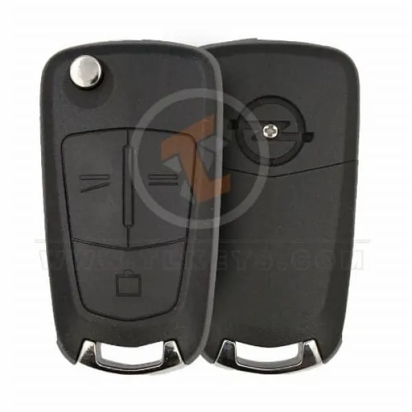 opel astra 2004-2010 flip key shell 3 buttons Buttons 2