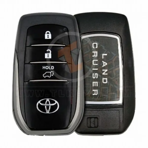 Toyota Land Cruiser 2016-2021 Smart Key Remote Shell Buttons 2