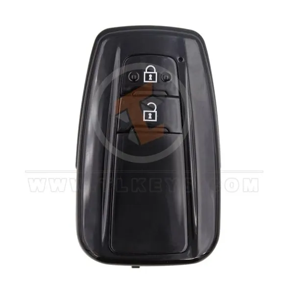 Toyota Smart Key Remote Shell 2 Buttons With Blue Painted Panic Button No