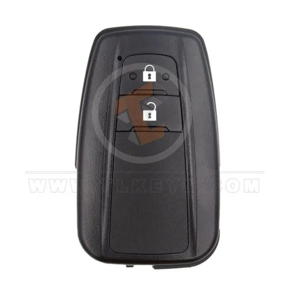 Toyota Remote Shell 2 Buttons With Matt Painted Aftermarket Brand Panic Button No