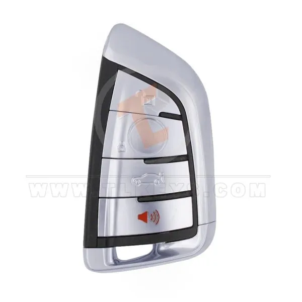 BMW Smart Key Remote Shell 4 Buttons Knife Type Aftermarket Brand Panic Button Yes