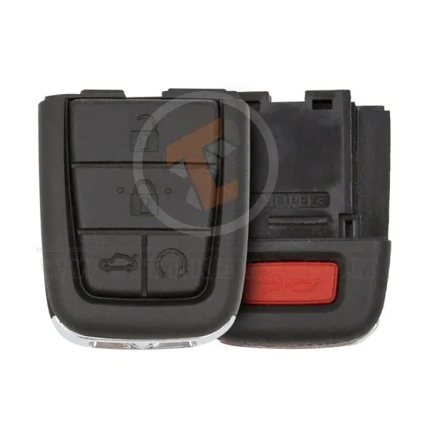 Chevrolet 2006-2018 Head Key Remote 4 Buttons AM Remote Type FBS4