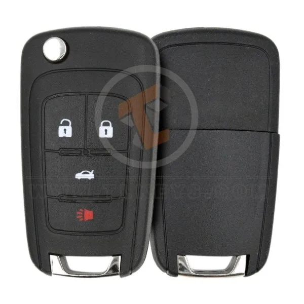 Chevrolet Cruze 2010-2016 Flip Remote Shell 4B AM Remote Type Fobik