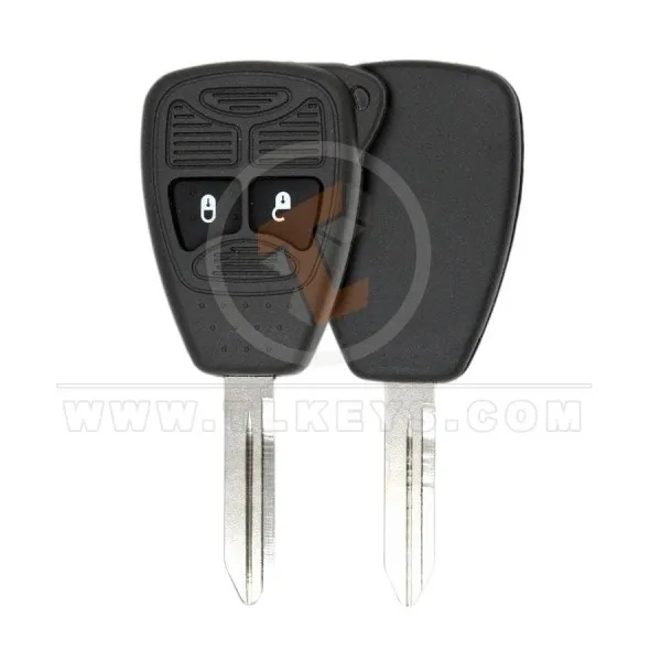 Chrysler Dodge Jeep 2003-2009 Head Remote Key Shell 2 Button Battery Type CR2025