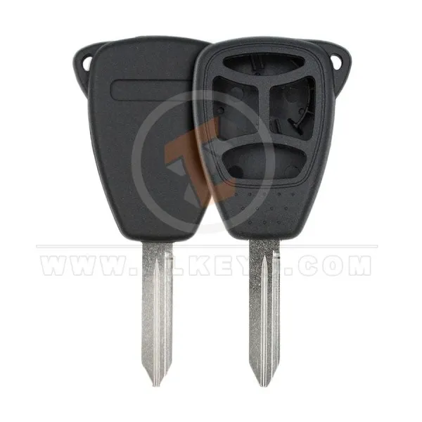 Chrysler Dodge Jeep 2004-2008 Head Remote Key Shell 4 Button Remote Type Fobik