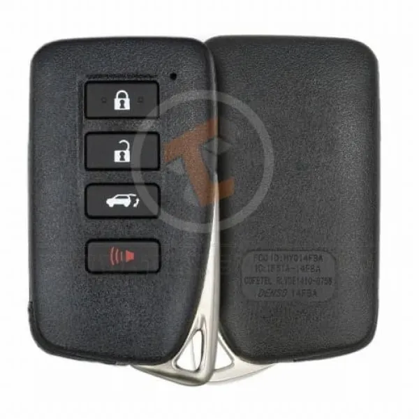 Lexus IS ES GS LS LX 2013-2019 Smart Key Remote Shell Buttons 2