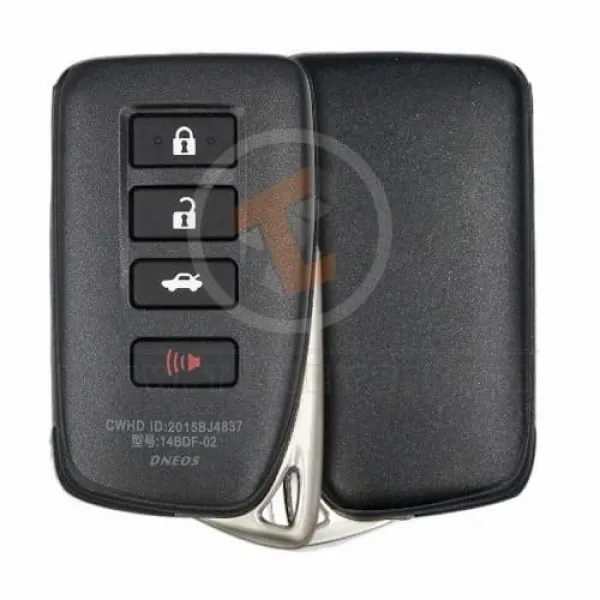 Lexus IS ES GS LS LX 2013-2019 Smart Key Remote Shell Buttons 2
