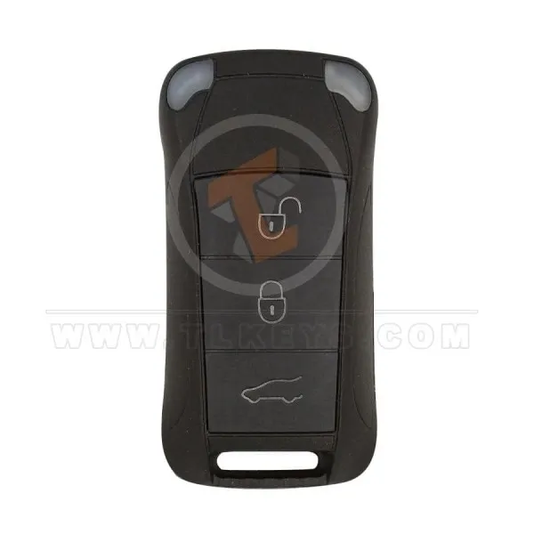 Porsche Cayenne 2006-2011 Flip Key Remote Shell 3+1 Buttons Panic Button No