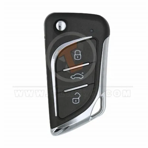 KeyDiy KD Flip Key Remote 3 Buttons Lexus Type B30 KeyDiy Remote Type B Series