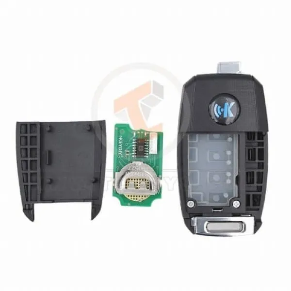 KeyDiy KD Flip Key Remote 2 Buttons Kia Hyundai Type B19-2 Status Aftermarket