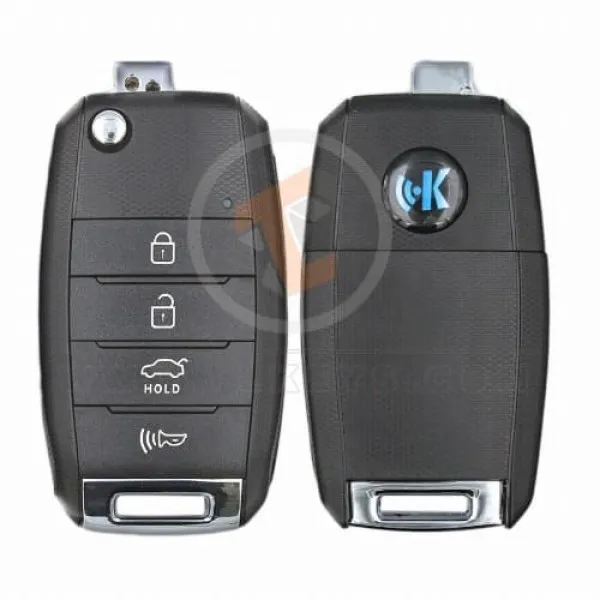 KeyDiy KD Flip Key Remote 4 Buttons Kia Type B19-4 Status Aftermarket