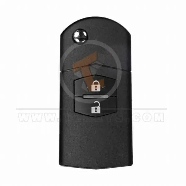 KeyDiy KD Flip Key Remote 2 Buttons Mazda Type B14-2 Status Aftermarket