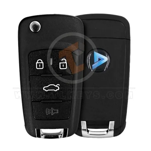 KeyDiy KD Flip Key Remote Chevrolet Type B18-4 - Technolock Buttons 2