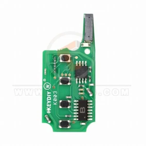 KeyDiy KD Flip Key Remote 3 Buttons Universal PCF Honda Type NB10-3 Buttons 3
