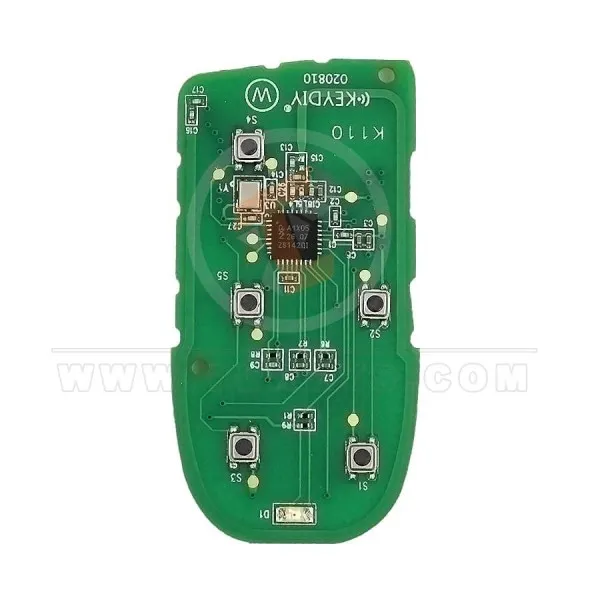 KeyDiy KD Universal Smart Key Board 5 Buttons for Maserati Type ZB13 Panic Button Yes