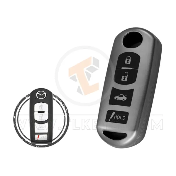 Remote Key Cover TPU Key Fob Cover Case For Mazda 3 6 CX-5 CX-9