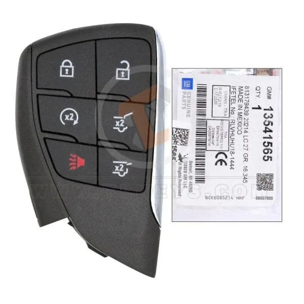 Genuine Chevrolet Suburban Tahoe Smart Proximity 2021 2022 P/N: 13537962 Buttons 6