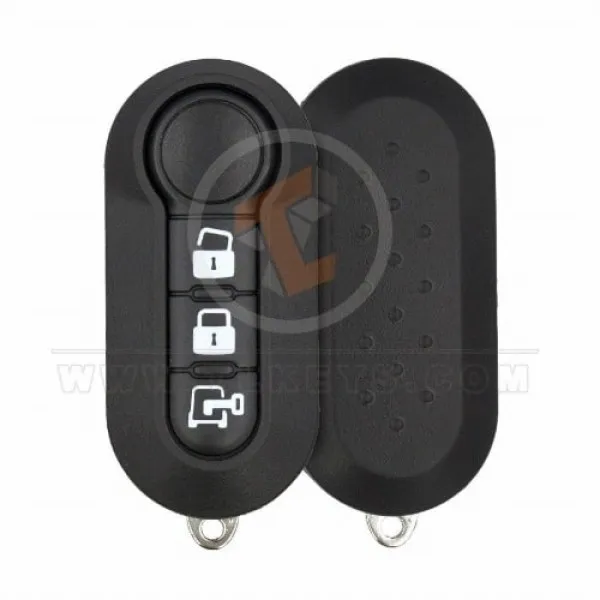 Flip Key Remote 433MHz 3 Buttons Panic Button No