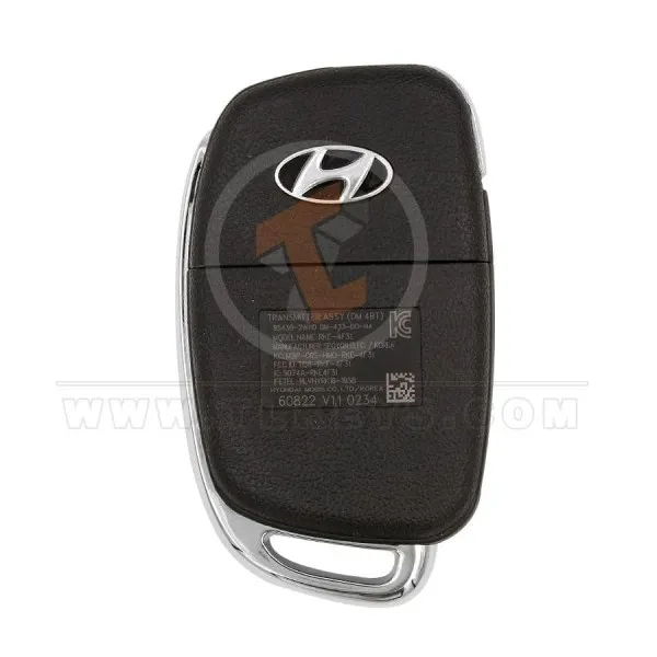 Genuine Hyundai Santa Fe Flip Key Remote 2015 2019 P/N: 95430-2W110 Remote Type Flip Key Remote