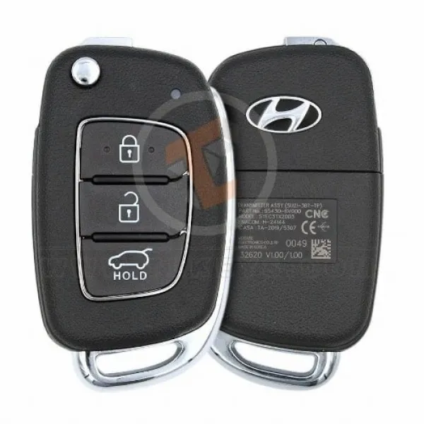 Genuine Hyundai Creta Flip Key Remote 2021 2022 P/N: 95430-BV000 Buttons 3