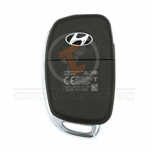 Genuine Hyundai Sonata Flip Key Remote 2017 2019 P/N: 95430-C1300 Frequency 433MHz