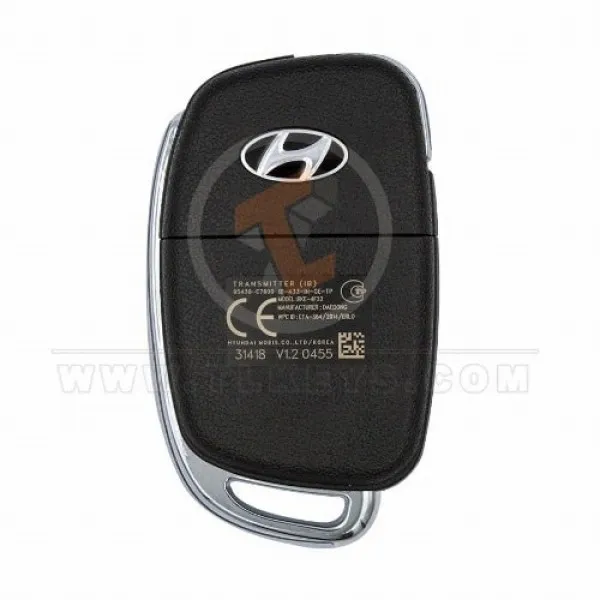 Genuine Hyundai i20 Flip Key Remote 2014 2018 P/N: 95430-2S750 433MHz Remote Type Flip Key Remote