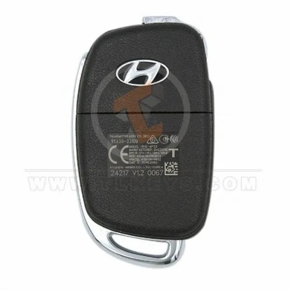 Genuine Hyundai Tucson Flip Key Remote 2015 2019 P/N: 95430-D3100 Remote Type Flip Key Remote