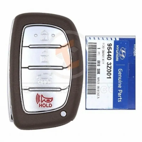 Genuine Hyundai I40 Smart Proximity 2012 2015 P/N: 95440-3Z001 433MHz Panic Button Yes