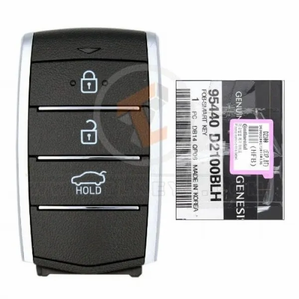 Genuine Hyundai Genesis G80 Smart Proximity 2017 2018 P/N: 95440-D2100BLH Transponder Chip Hitag 3