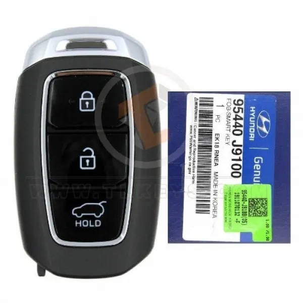 Genuine Hyundai Kona Smart Proximity 2017 2020 P/N: 95440-J9100 Transponder Chip ID 47