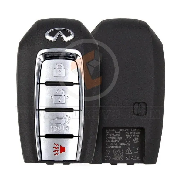 Genuine INFINITI Q60 Smart Proximity 2022 P/N: 285E3-6SA3A 433MHz Panic Button Yes