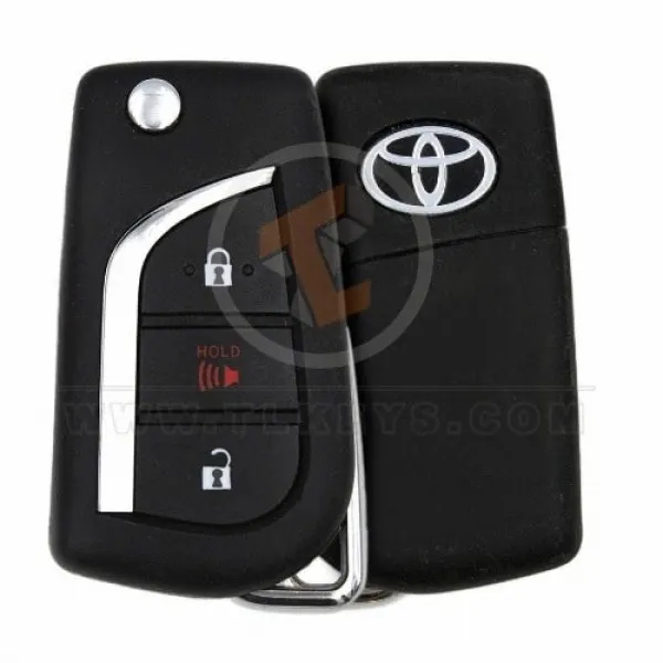 Genuine Toyota RAV4 Flip Key Remote 2017 2022 P/N: 89070-0R300 315MHz Battery Type CR2025