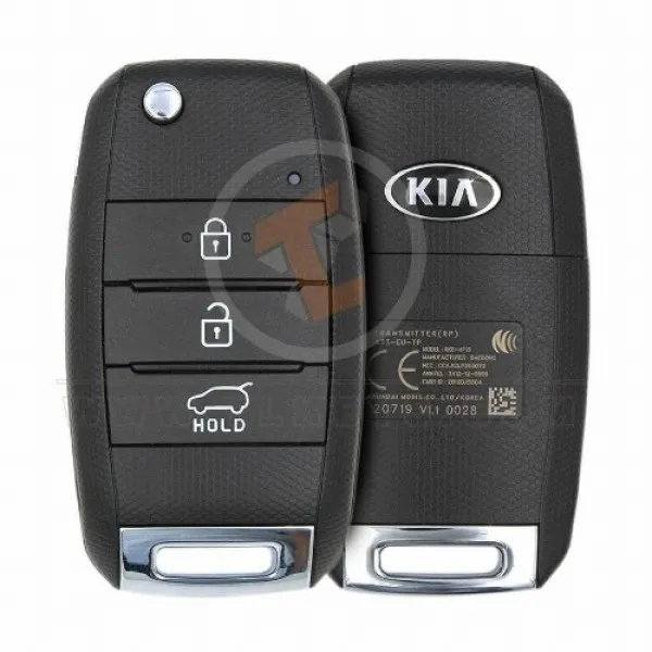 Genuine Kia Rondo Carens Flip Key Remote 2013 2018 P/N: 95430-A4200 Remote Type Flip Key Remote