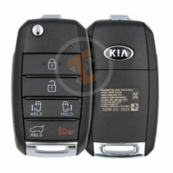 Genuine Kia Sedona Sedona EX Flip Key Remote 2019 2021 P/N: 95430-A9350 Panic Button Yes