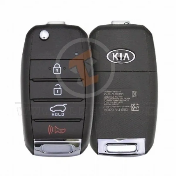 Genuine Kia Sportage Flip Key Remote P/N: 95430-D9000 433MHz Buttons 4