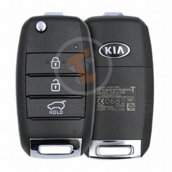 Genuine Kia Picanto Morning Flip Key Remote 2017 2019 P/N: 95430-G6600 Remote Type Flip Key Remote