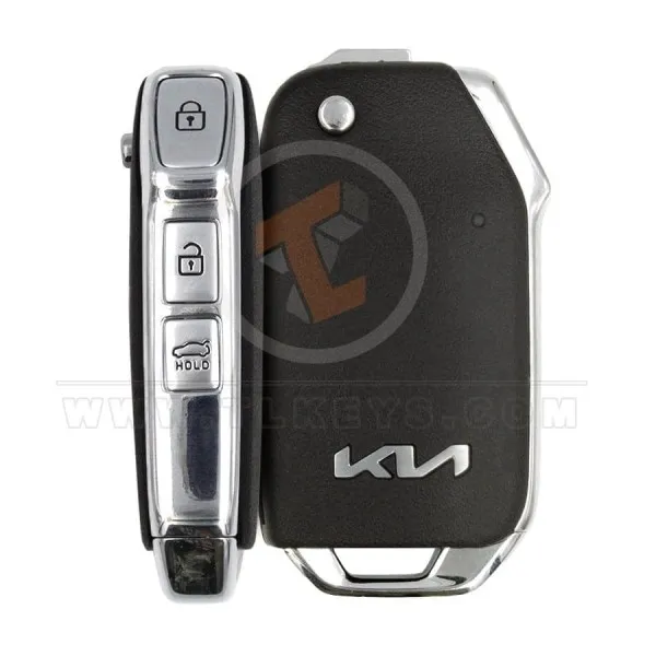 Genuine Kia K5 Flip Key Remote 2022 P/N: 95430-L2310 433MHz 3 Buttons Transponder Chip TRPWS21