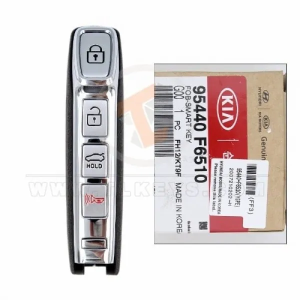 Genuine Kia K7 Smart Proximity 2018 2022 P/N: 95440-F6510 433MHz Transponder Chip ID 47