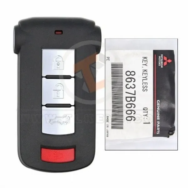 Genuine Mitsubishi Outlander PHEV Smart Proximity 2018 2021 P/N: 8637B666 Panic Button Yes