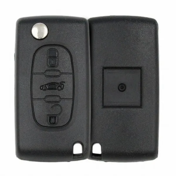 Peugeot Flip Key Remote Aftermarket307 Remote Type FBS4