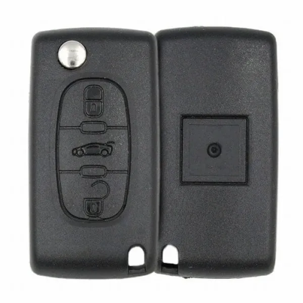 Peugeot Flip Key Remote Aftermarket407 Buttons 2
