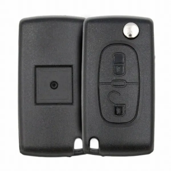 Peugeot Flip Key Remote Aftermarket407 Buttons 2