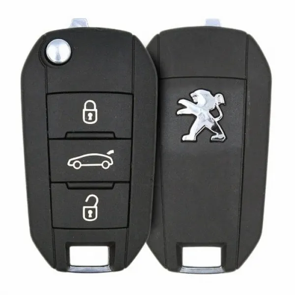6490RN Original Peugeot Flip Key Remote Remote Type Fobik
