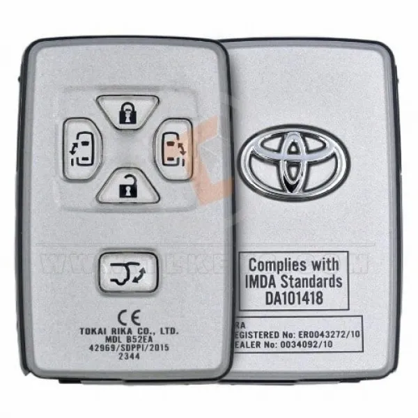 Genuine Toyota Previa ALPHARD Smart Proximity 2007 2014 P/N: 89904-28126 Panic Button No
