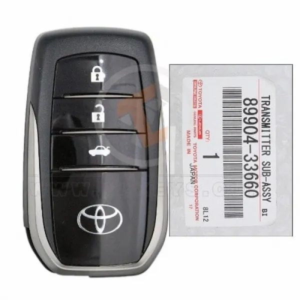 Genuine Toyota Camry Smart Proximity 2014 2018 P/N: 89904-33660 Transponder Chip ID 8A