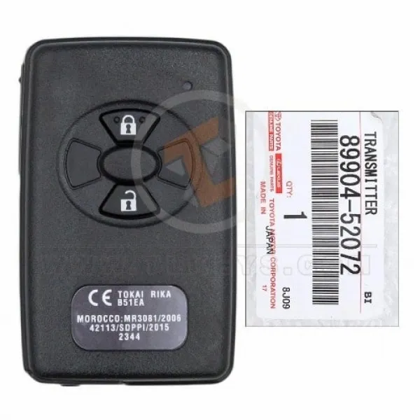 Genuine Toyota Corolla RAV4 Smart Proximity 2006 2013 P/N: 89904-52072 Transponder Chip ID 4D