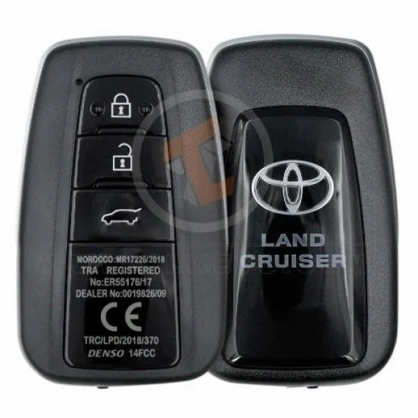 Genuine Toyota Land Cruiser Smart Proximity 2020 2021 P/N: 89904-60V60 Transponder Chip 8A Texas Crypto 128-bits AES
