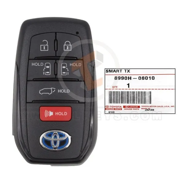 Genuine Toyota Sienna Smart Proximity 2021 2022 P/N: 8990H-08010 Panic Button Yes