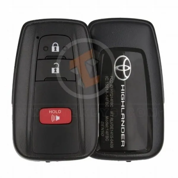 Genuine Toyota Highlander Smart Proximity 2020 2021 P/N: 8990H-0E010 Panic Button Yes