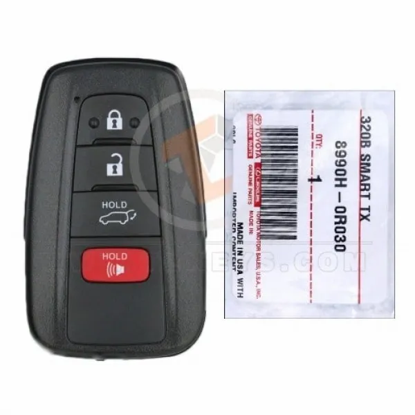 Genuine Toyota RAV4 Smart Proximity 2019 2021 P/N: 8990H-0R030 315MHz Transponder Chip ID 8A